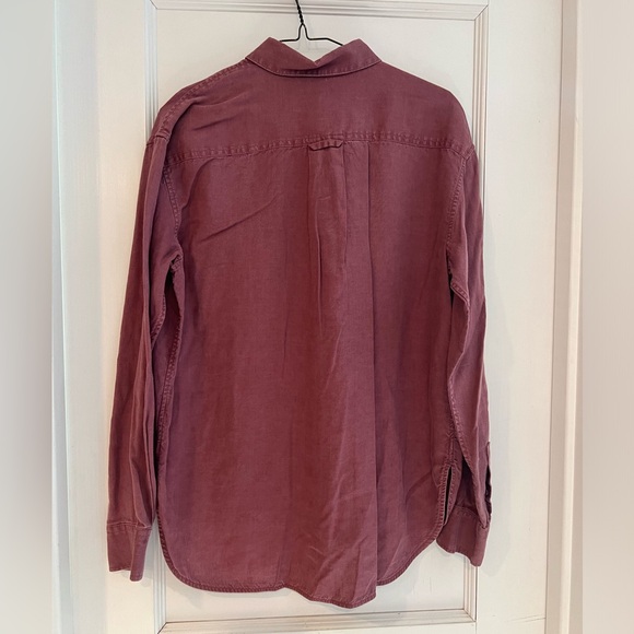 Athleta Playa Linen Shirt Women’s Small - Picture 4 of 6